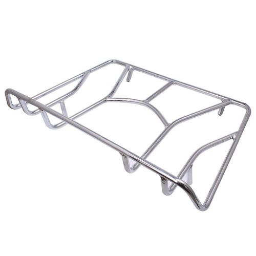 Retro Motorcycle Luggage Rack/Top Rail Trunk Case Carrier Ra