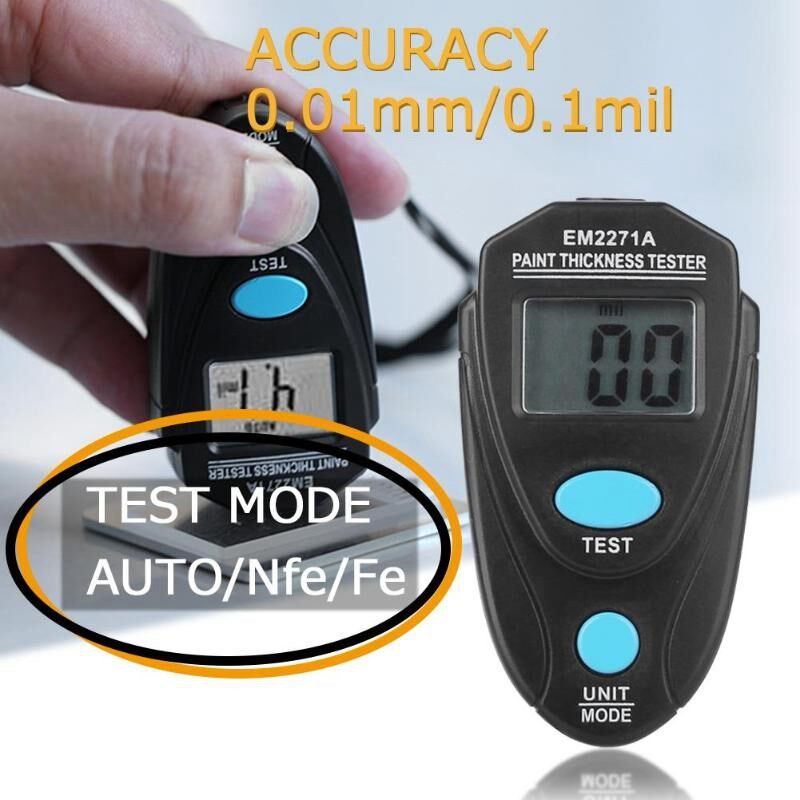 EM2271A Digital Car Painting Coating Thickness Tester Gauge
