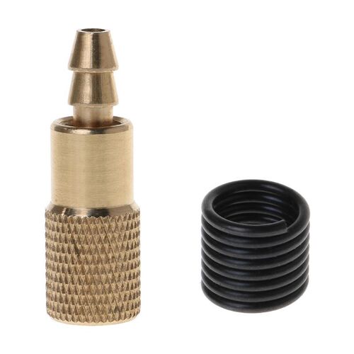 1PC Car Auto Brass 6mm Tyre Wheel Tire Air Chuck Inflator Pu