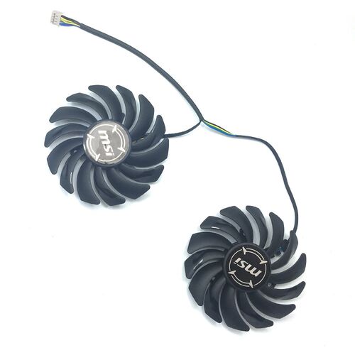 New 85MM PLD09210B12HH 4Pin PC Cooler Fan  MSI ARMOR RX470 R