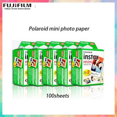 fujifilm instant camera Polaroid 3 inch photo paper white e