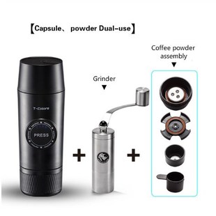 Mini Espresso Coffee Maker Portable Rechargeable Coffee Mech