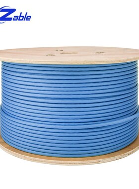 Cat6a Ethernet Cable S/FTP Installation Double Shield Solid