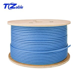 Cat6a Ethernet Cable S/FTP Installation Double Shield Solid