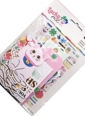 CRZCrafter 138pcs Printed Paper Diecuts Shapes Paper Epheme