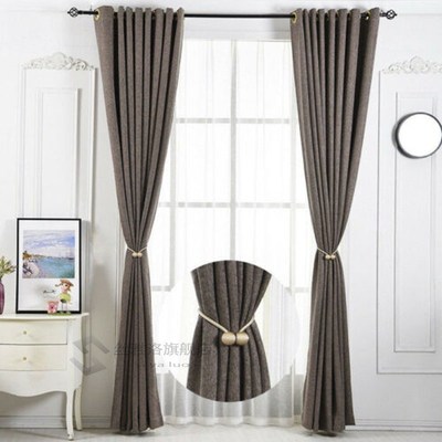 1Pc Pearl Magnetic  Curtain Tie Rope Backs Holdbacks Buckle