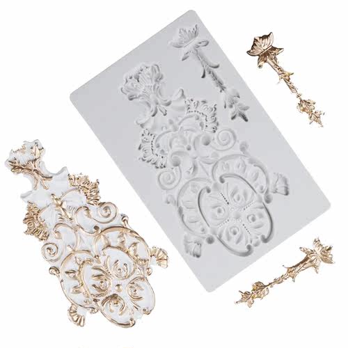 European-style Retro Relief Frame Cake Decorating Tools DIY