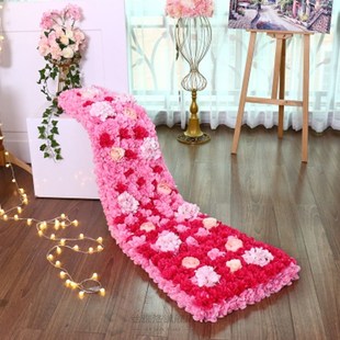 High quality Artificail Flower Wall Stage Backdrop Decorativ