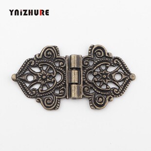 Vintage Alloy Hollow Flower Hinge,Chinese Furniture Hardware