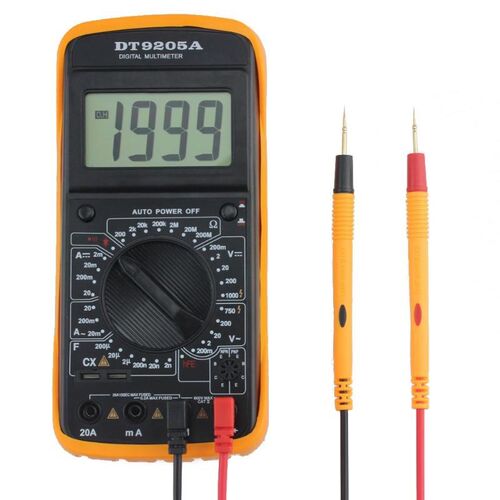 Digital AC/DC LCD Display Professional Electric Tester Multi