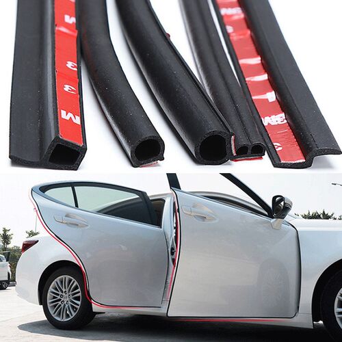 2Meter/lot Universal D Z P B Shape Car Door Rubber Seal Trun