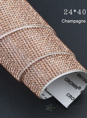 DIY Car Decoration Sticker Bling Crystal Rhinestone Car Sti