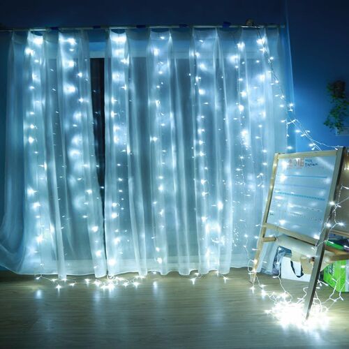 3M x 3M Icicle Fairy String Lights Christmas LED Wedding Par