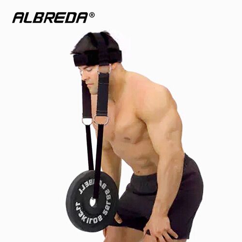 Cowhide head and neck  weight Lifting grip bearing cap The s