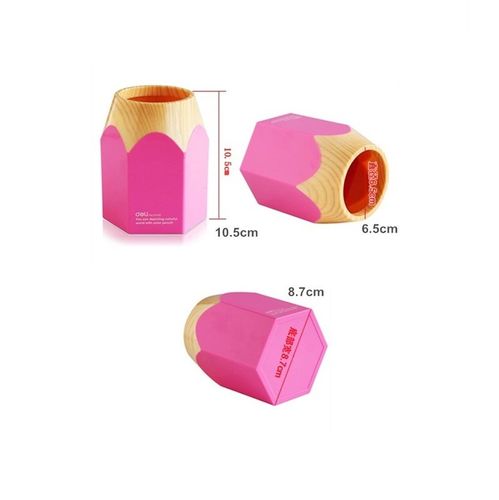 Big Pencil Sharp Pen Holder Desk Organizer Storage Zakka Off