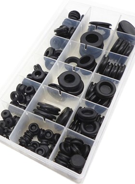 Grommet Set Rubber Blanking Open Closed Blind Grommets Assor