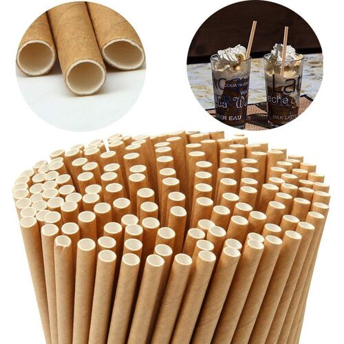 50pcs/set Disposable Paper Straws for Baby Shower Wedding P