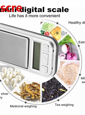 Mini Digital Pocket Scale 200g 0.01g Precision Weight Measur