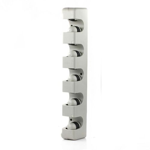 5 Position Mop Broom Holder Tool Kitchen Organizer Wall Moun