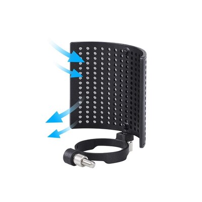 1 PC Microphone Shield Sound Absorber Studio Recording Micr
