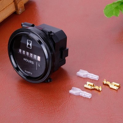 12/24/36v Digital Hour Meter Counter  Quartz Timer Hourmeter