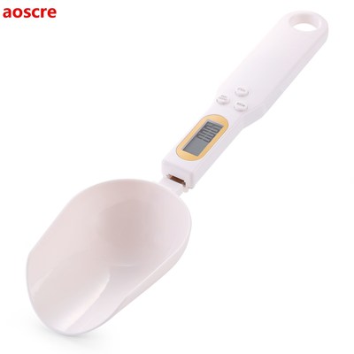 500g/0.1g LCD Digital Kitchen Scale Measuring Spoon Gram Ele