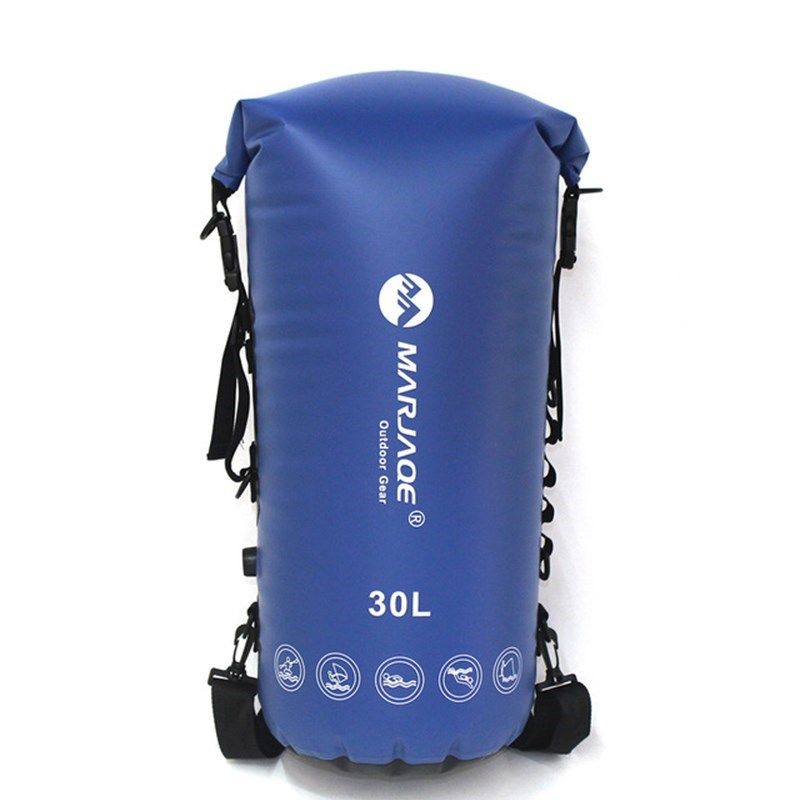 30l trekking dry bag impermeable floating backpack roll top
