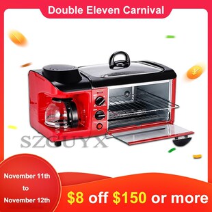 3 In 1 Electric Breakfast Machine Multifunction Coffee maker