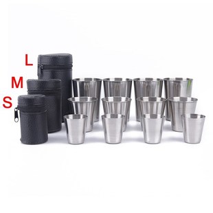 Outdoor Camping Cup Tableware 30ml/70ml/170ml Travel Cups Se
