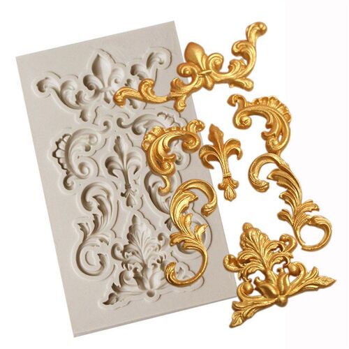 1 Piece Border Silicone Mold Fondant Mold Cake Decorating To