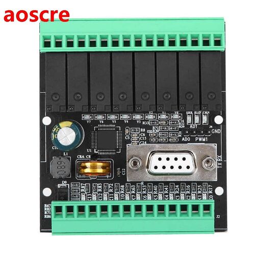 PLC Industrial Control Board Based on FX1N/2N-6MR/T/10/14/20