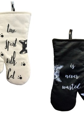 2019 Microwave Glove Potholder Bakeware Cotton Oven Mitts fo