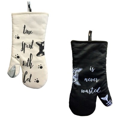 2019 Microwave Glove Potholder Bakeware Cotton Oven Mitts fo