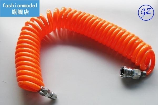 Orange (9M-Length) - Pneumatic components PU8*12mm spring tr