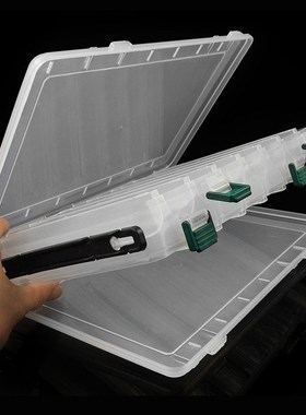 27.5*18.5*5cm Double-sided Outdoor Handled Sea Fishing Tackl