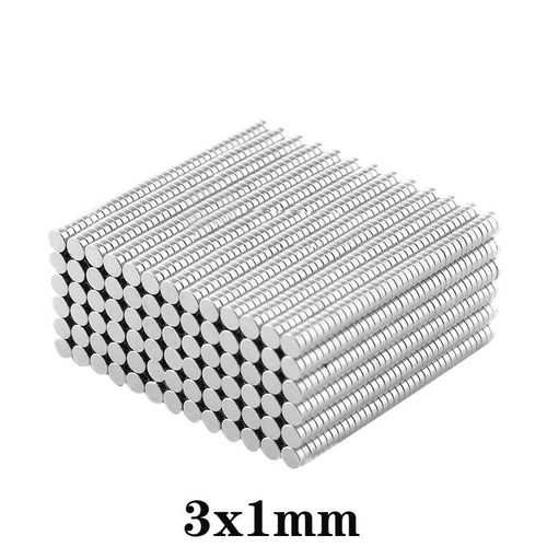 *100~5000PCS 3x1 Mini Small Round Magnets 3mm*1mm Neodymium