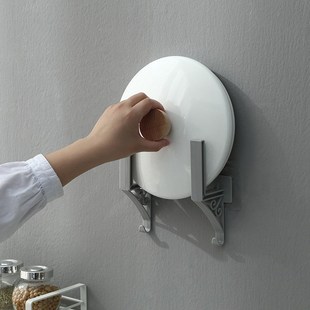 Wall-mounted Kitchen Storage Rack Partition Rack Self-adhesi