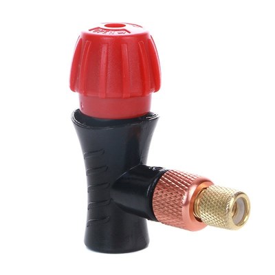 CO2 Bike Inflator Portable Presta Schrader Valve Head Compat