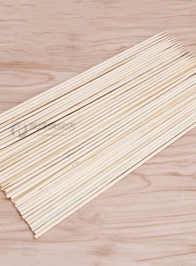 50Pcs Long Bamboo Skewers Wooden Sticks BBQ Barbecue Shish K