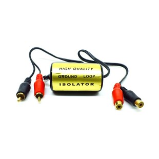 RCA Noise Filter Suppressor Ground Loop Isolator 适用于 Car