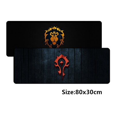 800*300mm large gaming mousepad mat for World of Warcraft m