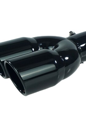 Universal Stainless Steel Dual Rear Noise Canceller Car Exha