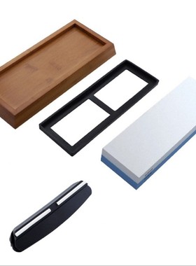 Double-Sided Whetstone 6000 /1000 Non-Slip Base Non-Slip Sil