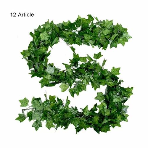Green Artificial plants Creeper green leaf Ivy vine 适用于 H