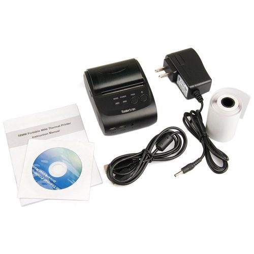 58mm Bluetooth 4.0 Receipt Thermal Printer  USB Interface Fo