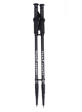 A pair Carbon Fiber damping Trekking Poles Adjustable Climbi