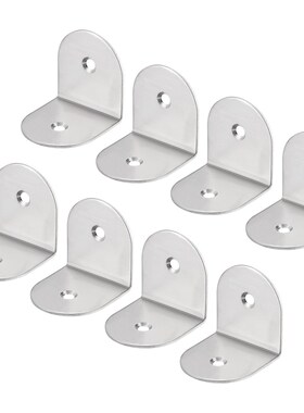 Corner Brace, 40mm x 41mm x 1.5mm Stainless Steel Joint Righ