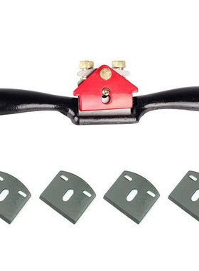 Adjustable SpokeShave with Flat Base and Metal Blade Wood