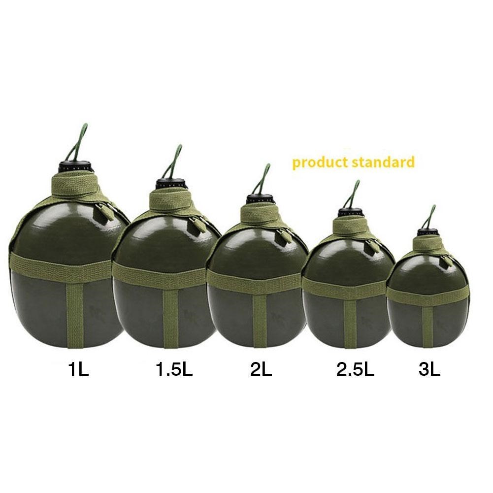 Military Bottle Aluminum Convenient Large Capacity Survival