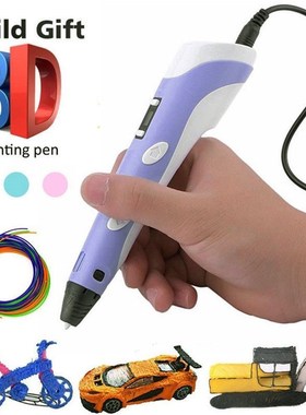 3D Printer Pen 20m ABS Filament DIY Set 3 D Printing Pen Cr